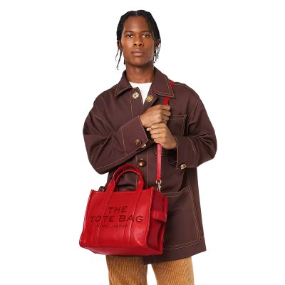 THE LEATHER MEDIUM TOTE BAG